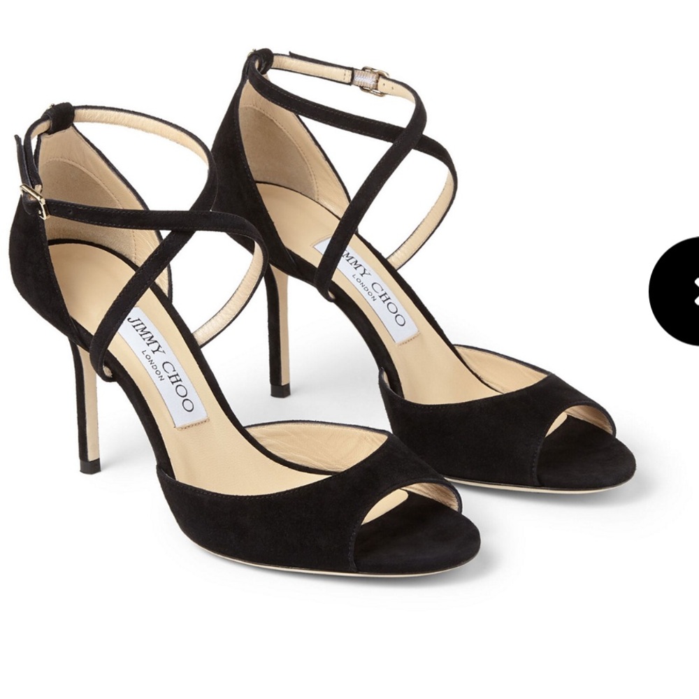 Jimmy Choo open toe heels